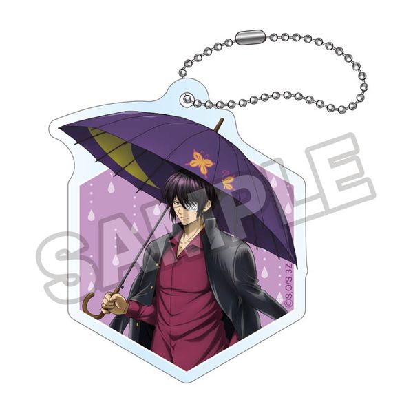 【4月予約】3年Z組銀八先生 梅雨 アクリルキーチェーン 高杉晋助 (再販品) キャラグッズ 4570111249590