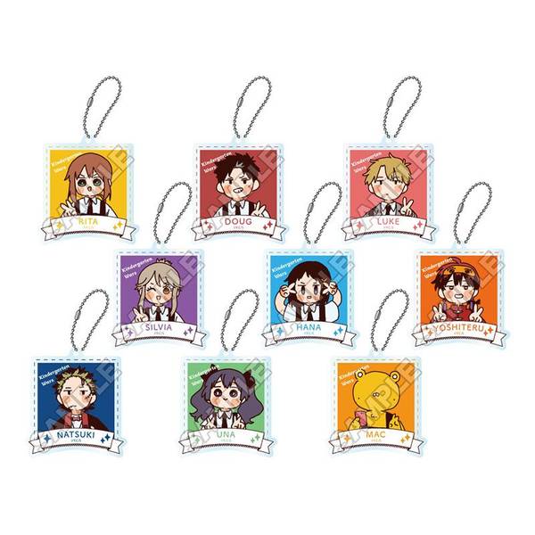【9月予約】幼稚園WARS アクリルキーホルダー 9個入BOX (再販品) キャラグッズ 4570111249668