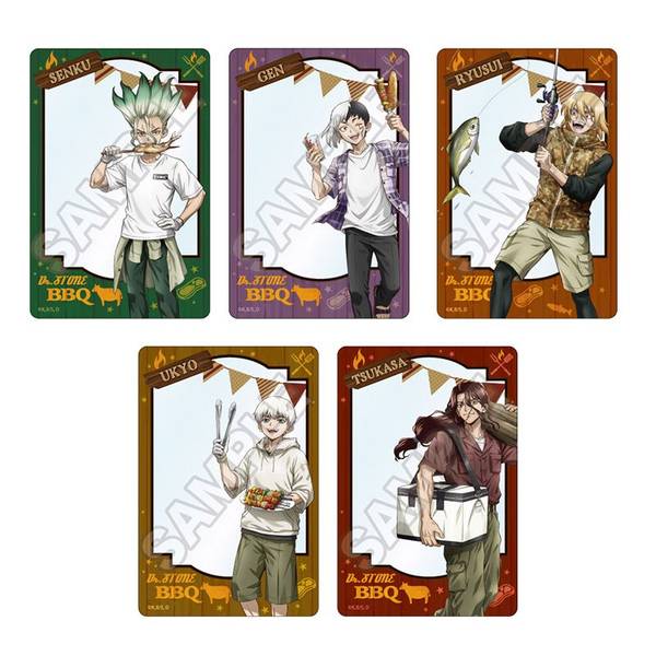 【9月予約】Dr.STONE バーベキュー キャラPic 5個入BOX キャラグッズ 4570111256413