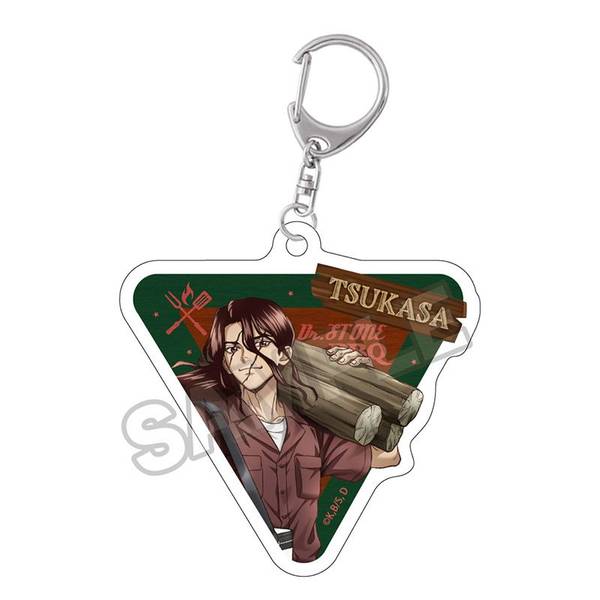 Dr.STONE バーベキュー アクリルキーチェーン あさぎりゲン