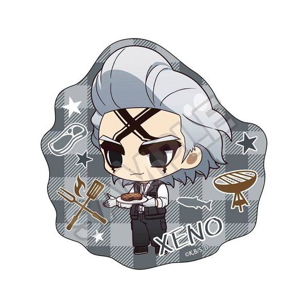 【9月予約】Dr.STONE ちびっつ！ バーベキュー ステッカー Dr.ゼノ キャラグッズ 4570111258226