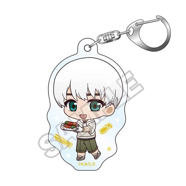 【9月予約】Dr.STONE ちびっつ！ バーベキュー アクリルキーチェーン 西園寺羽京 キャラグッズ 4570111258271