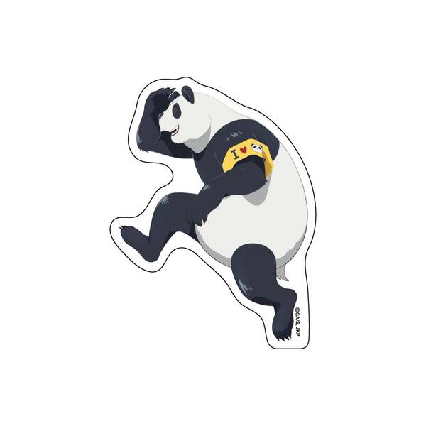 【4月予約】呪術廻戦 アニメ『呪術廻戦』5周年 ビジュアル第1弾 ステッカー パンダ キャラグッズ 4570119480148