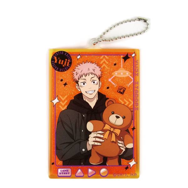 【11月予約】TVアニメ「呪術廻戦」 描き下ろしグリッターアクリルキーホルダー／虎杖悠仁 キャラグッズ 4570140136526