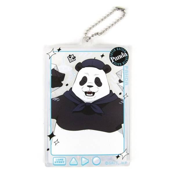 【11月予約】TVアニメ「呪術廻戦」 描き下ろしグリッターアクリルキーホルダー／パンダ キャラグッズ 4570140136571