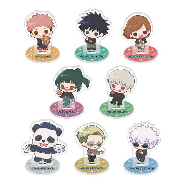 TVアニメ「呪術廻戦」 トレーディングミニキャラ缶バッジ 8個入BOX