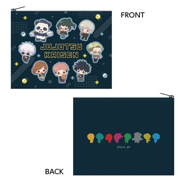 【11月予約】TVアニメ「呪術廻戦」 フラットポーチ キャラグッズ 4570140136830