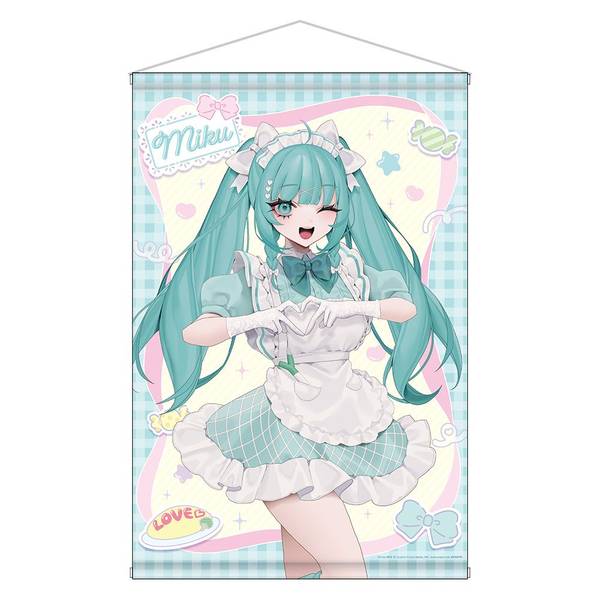 【2月予約】初音ミク 秋葉原フェスティバル2025 B2タペストリー コンセプトカフェver. / 初音ミク キャラグッズ 4570140139244