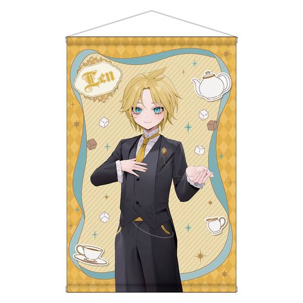 【2月予約】初音ミク 秋葉原フェスティバル2025 B2タペストリー コンセプトカフェver. / 鏡音レン キャラグッズ 4570140139268