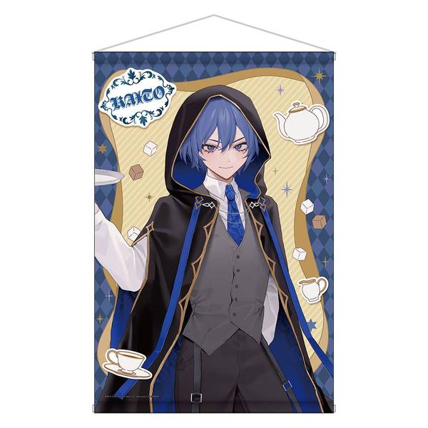 【2月予約】初音ミク 秋葉原フェスティバル2025 B2タペストリー コンセプトカフェver. / KAITO キャラグッズ 4570140139299