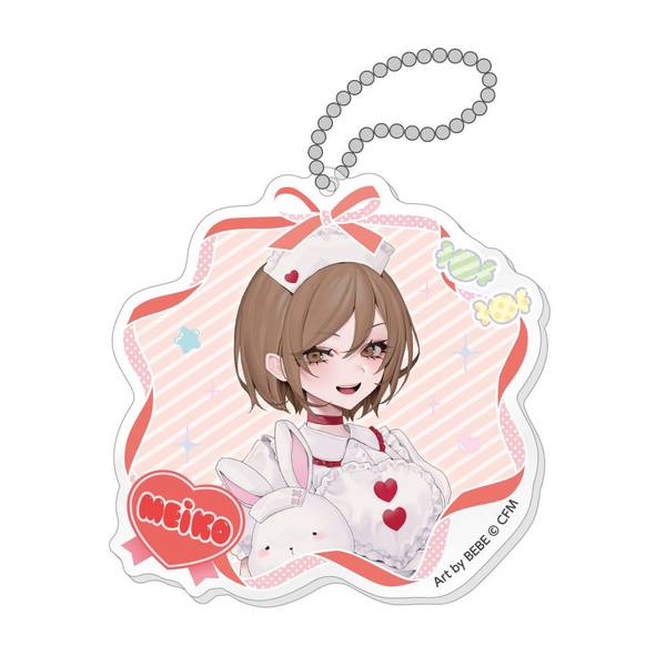 【2月予約】初音ミク 秋葉原フェスティバル2025 アクリルキーホルダー コンセプトカフェver. / MEIKO キャラグッズ 4570140139343