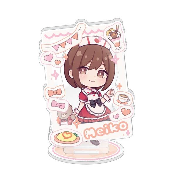 【2月予約】初音ミク 秋葉原フェスティバル2025 ミニキャラアクリルジオラマ コンセプトカフェver. / MEIKO キャラグッズ 4570140139619
