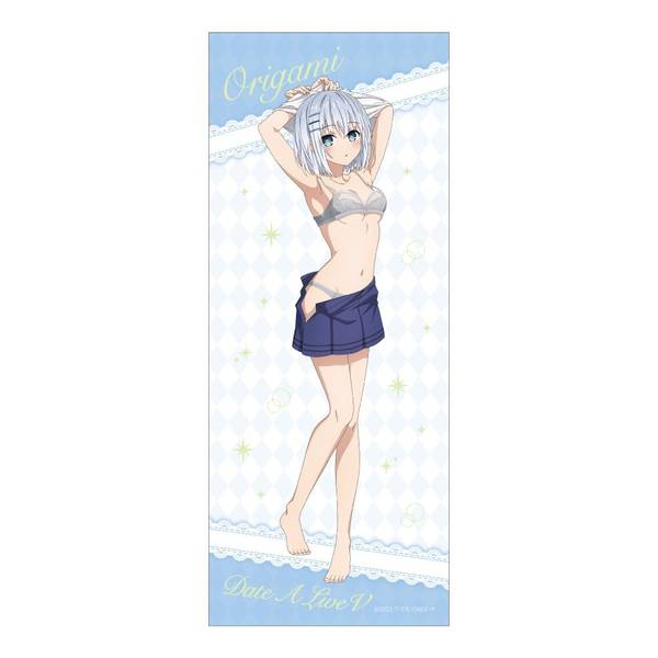 【4月予約】アニメ「デート・ア・ライブV」 フェイスタオル / 鳶一 折紙 キャラグッズ 4570140141445