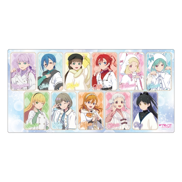 ラブライブ！スーパースター!! デスクマット ホワイトポンチョver.