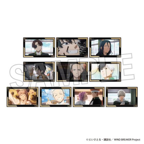 【4月予約】WIND BREAKER トレーディングアクリルカード BOX1 10個入BOX キャラグッズ 4570155240621