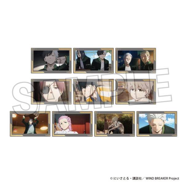 【4月予約】WIND BREAKER トレーディングアクリルカード BOX3 10個入BOX キャラグッズ 4570155240669