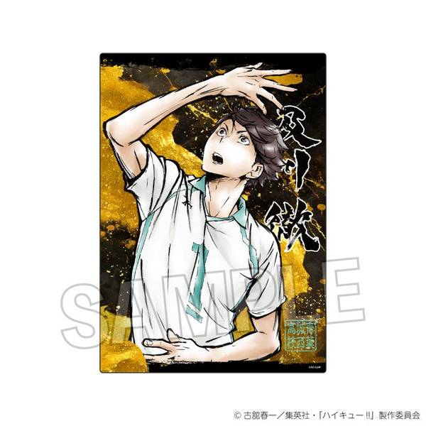 【4月予約】ハイキュー!! 激闘！！メタルパネル 及川 徹 キャラグッズ 4570155241796