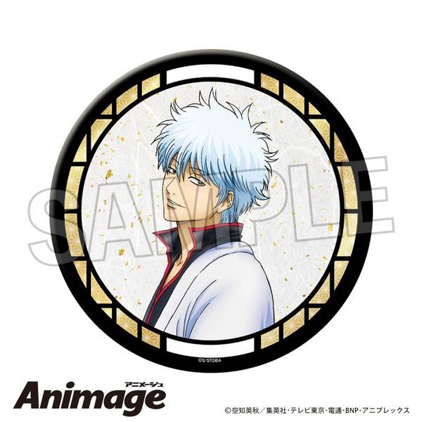 【5月予約】銀魂 ギラギラ缶バッジ 大 1 キャラグッズ 4570155244766