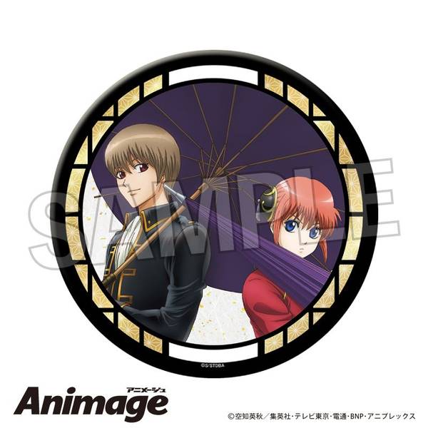 【5月予約】銀魂 ギラギラ缶バッジ 大 2 キャラグッズ 4570155244773