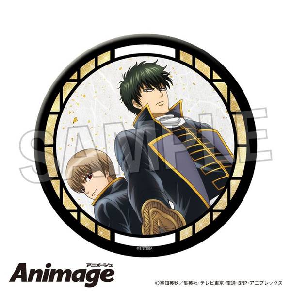 【5月予約】銀魂 ギラギラ缶バッジ 大 4 キャラグッズ 4570155244797