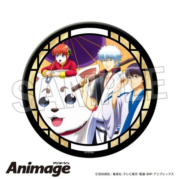 【5月予約】銀魂 ギラギラ缶バッジ 大 5 キャラグッズ 4570155244803