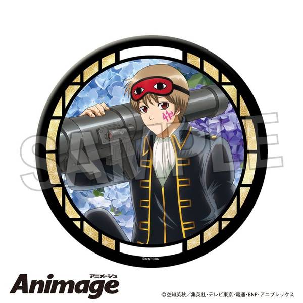 【5月予約】銀魂 ギラギラ缶バッジ 大 7 キャラグッズ 4570155244827