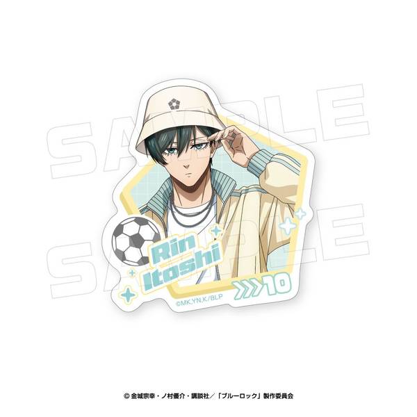 【8月予約】ブルーロック ステッカー(パステルウェア)糸師 凛 キャラグッズ 4570159283402
