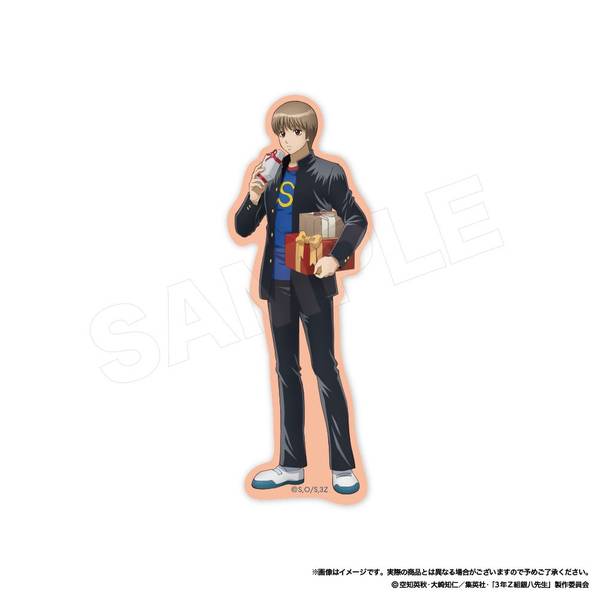 【9月予約】3年Z組銀八先生 ステッカー(プレゼント)沖田 総悟 キャラグッズ 4570159284522