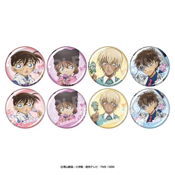 【2月予約】名探偵コナン キャラバッジコレクション(ロリポップ)全8種 8個入BOX キャラグッズ 4570159287264