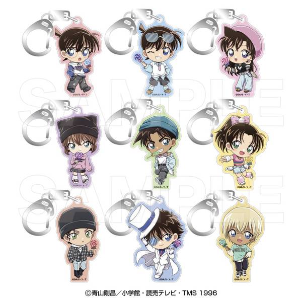 【2月予約】名探偵コナン アクリルキーホルダーコレクション(ロリポップミニ)全9種 9個入BOX キャラグッズ 4570159287424