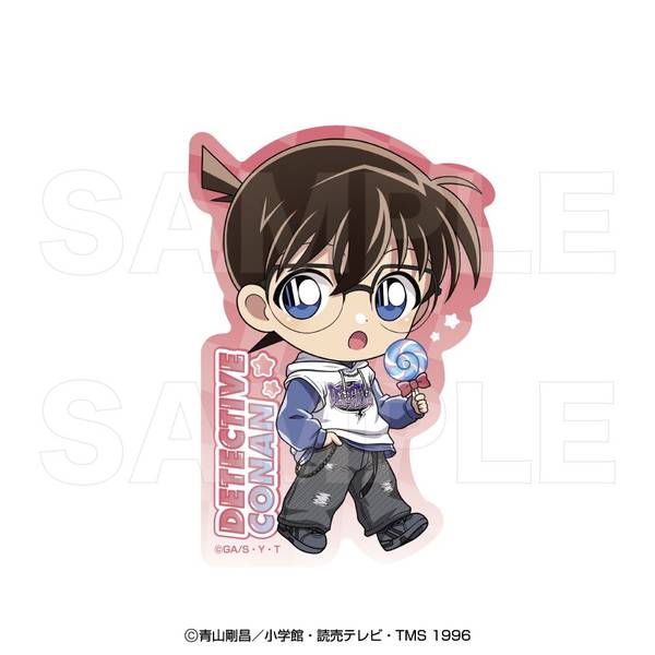 【2月予約】名探偵コナン ステッカー(ロリポップミニ)江戸川コナン (再販品) キャラグッズ 4570159287523