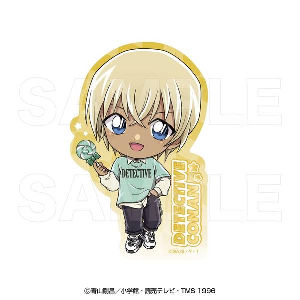【2月予約】名探偵コナン ステッカー(ロリポップミニ)安室 透 (再販品) キャラグッズ 4570159287608