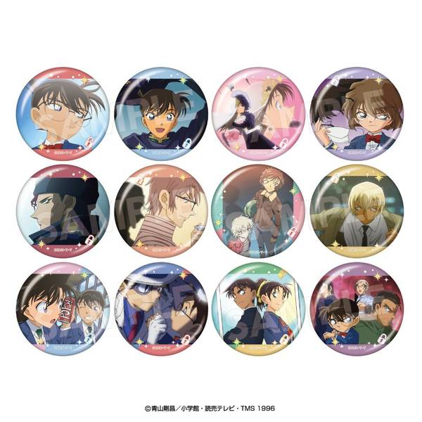 【2月予約】名探偵コナン キャラバッジコレクション(OPカットコレクション)全12種 12個入BOX キャラグッズ 4570159287639