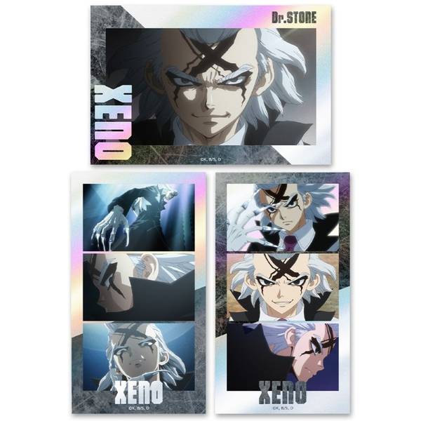 アニメグッズ★ホイッスル アクリルジオラマ★レア Dr.STONE ついてっくアクリルジオラマ ゼノ&スタンリー