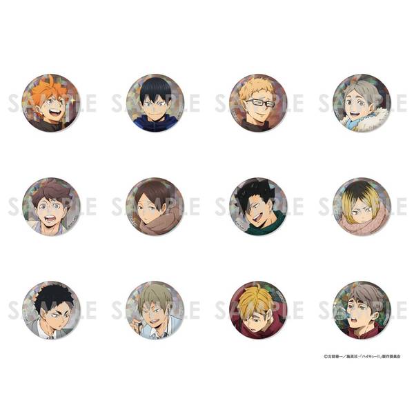 【5月予約】ハイキュー!! トレーディングホログラム缶バッジ-One Fine Day!- 12個入BOX キャラグッズ 4571141652428