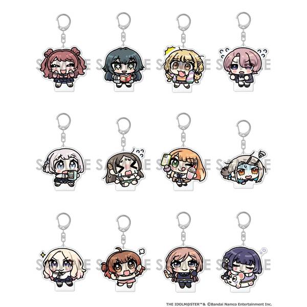 学園アイドルマスター きゃらふぃーゆアクリルスタンド 12個入