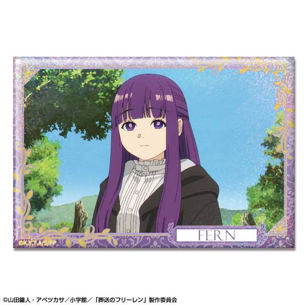 【4月予約】TVアニメ「葬送のフリーレン」 ホログラム缶バッジ デザイン13(フェルン/C) キャラグッズ HBAN-F001-m13
