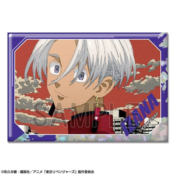 【4月予約】TVアニメ『東京リベンジャーズ』 ホログラム缶バッジ Ver.4 デザイン20(黒川イザナ/A) キャラグッズ HBAN-T005-m20