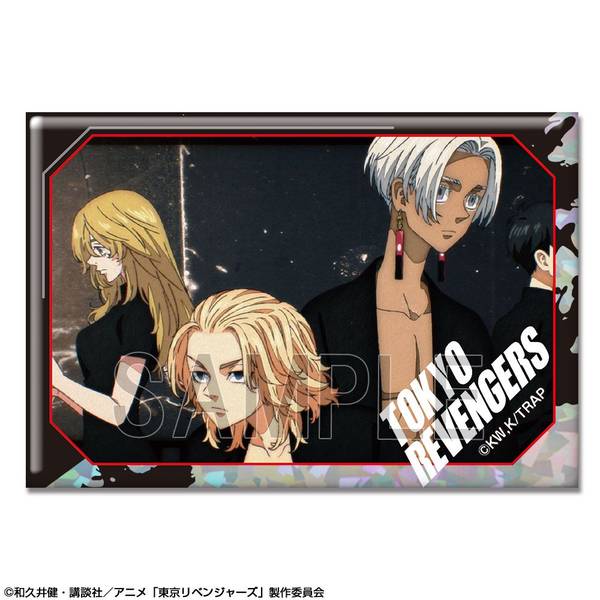 【4月予約】TVアニメ『東京リベンジャーズ』 ホログラム缶バッジ Ver.4 デザイン36(集合) キャラグッズ HBAN-T005-m36