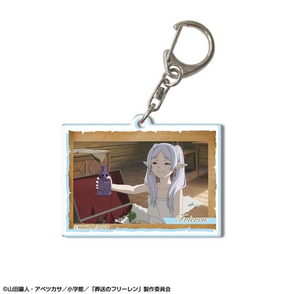 【4月予約】TVアニメ「葬送のフリーレン」 アクリルキーホルダー デザイン02(フリーレン/B) キャラグッズ KHAN-F007-m02