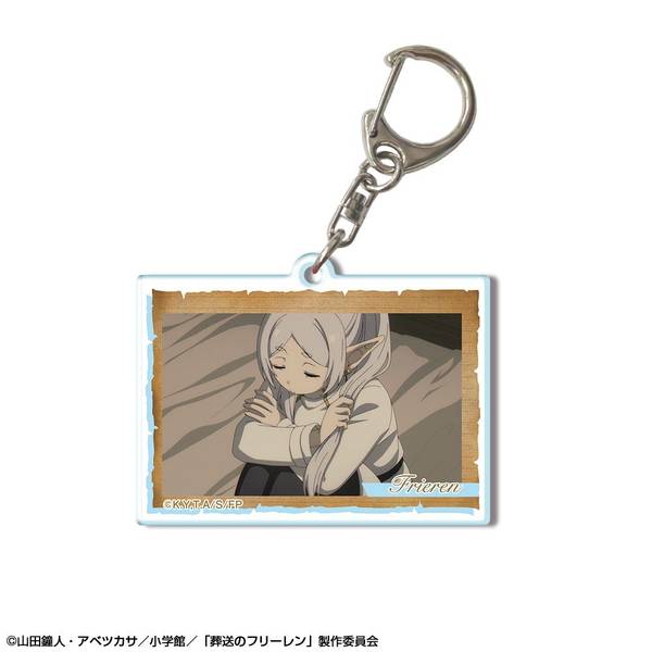 【4月予約】TVアニメ「葬送のフリーレン」 アクリルキーホルダー デザイン03(フリーレン/C) キャラグッズ KHAN-F007-m03