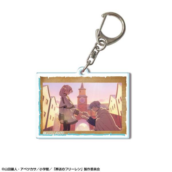 【4月予約】TVアニメ「葬送のフリーレン」 アクリルキーホルダー デザイン19(フリーレン&ヒンメル) キャラグッズ KHAN-F007-m19