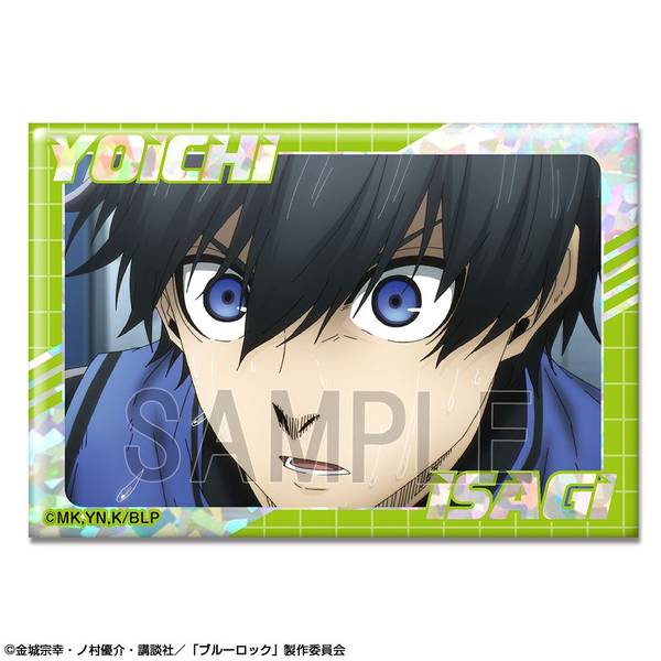 【4月予約】劇場版 ブルーロック -EPISODE 凪- ホログラム缶バッジ デザイン01(潔 世一/A) キャラグッズ HBAN-B004-m01