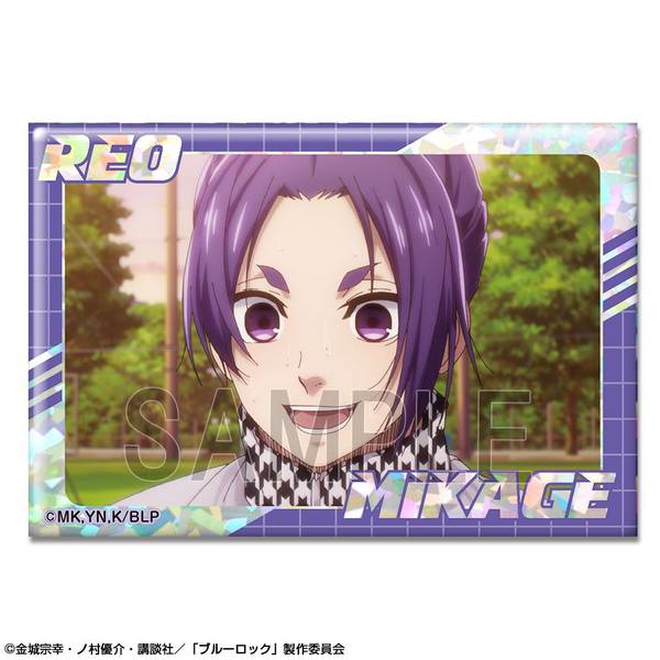 【4月予約】劇場版 ブルーロック -EPISODE 凪- ホログラム缶バッジ デザイン23(御影玲王/C) キャラグッズ HBAN-B004-m23