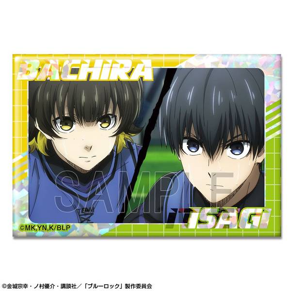 【4月予約】劇場版 ブルーロック -EPISODE 凪- ホログラム缶バッジ デザイン34(潔 世一&蜂楽 廻/A) キャラグッズ HBAN-B004-m34