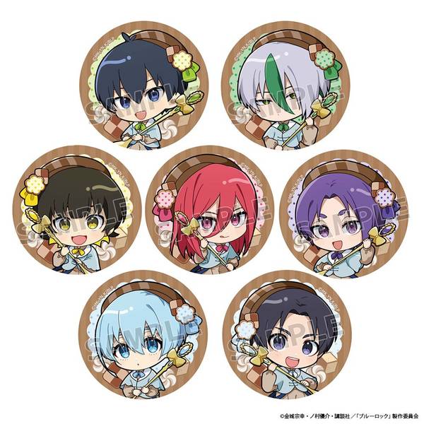 【10月予約】[ブルーロック]トレーディング缶バッジ(ティータイム／ver.A) 7個入BOX キャラグッズ 4571608512258