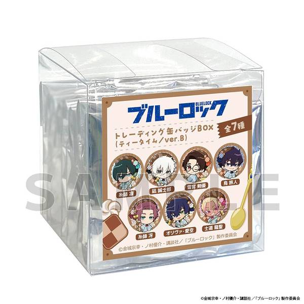 ブルーロック　トレーディング缶バッジ　原作缶バッジ　BOX 5箱　未開封 ブルーロック 【BOX】トレーディング缶バッジ＿サイバーパンク