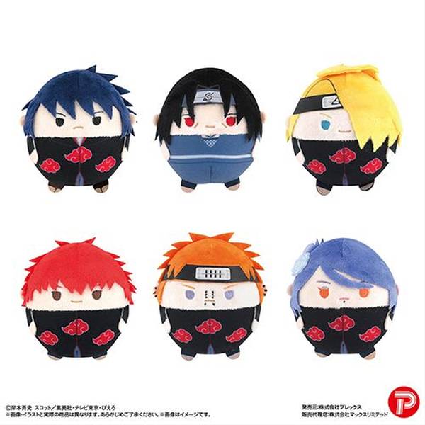 【8月予約】NARUTO-ナルト-疾風伝 ふわコロりん2 6個入BOX キャラグッズ NT-24