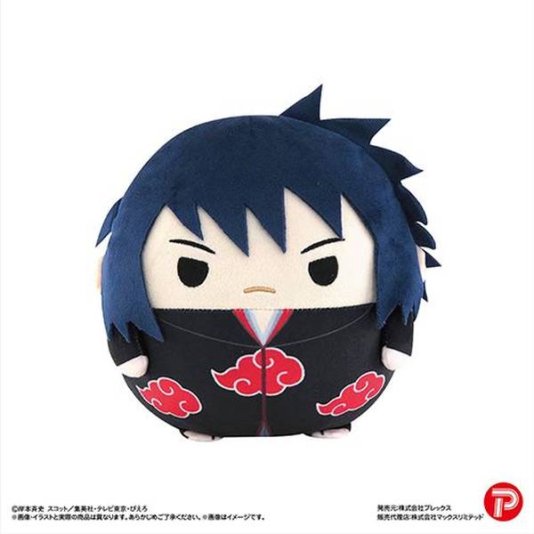 【8月予約】NARUTO-ナルト- 疾風伝 ふわコロりんMsize2 A：うちはサスケ(暁) キャラグッズ NT-27