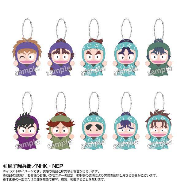 【2月予約】忍たま乱太郎 指人形マスコット Vol.4 10個入BOX キャラグッズ 4571617935598